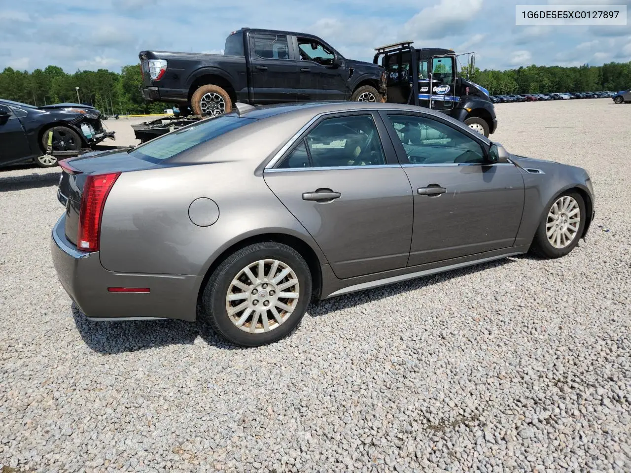 2012 Cadillac Cts Luxury Collection VIN: 1G6DE5E5XC0127897 Lot: 60875636