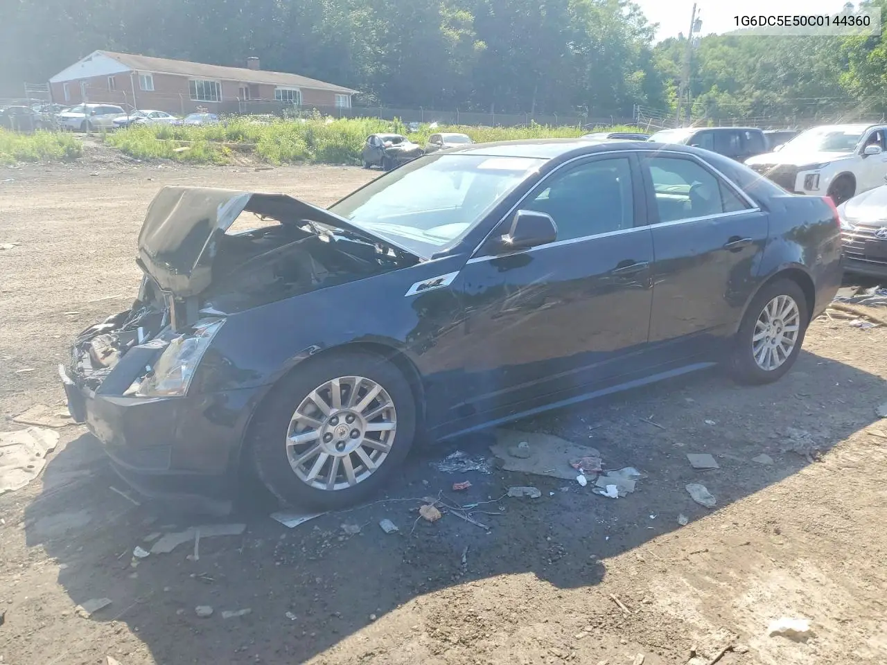 2012 Cadillac Cts VIN: 1G6DC5E50C0144360 Lot: 60924936
