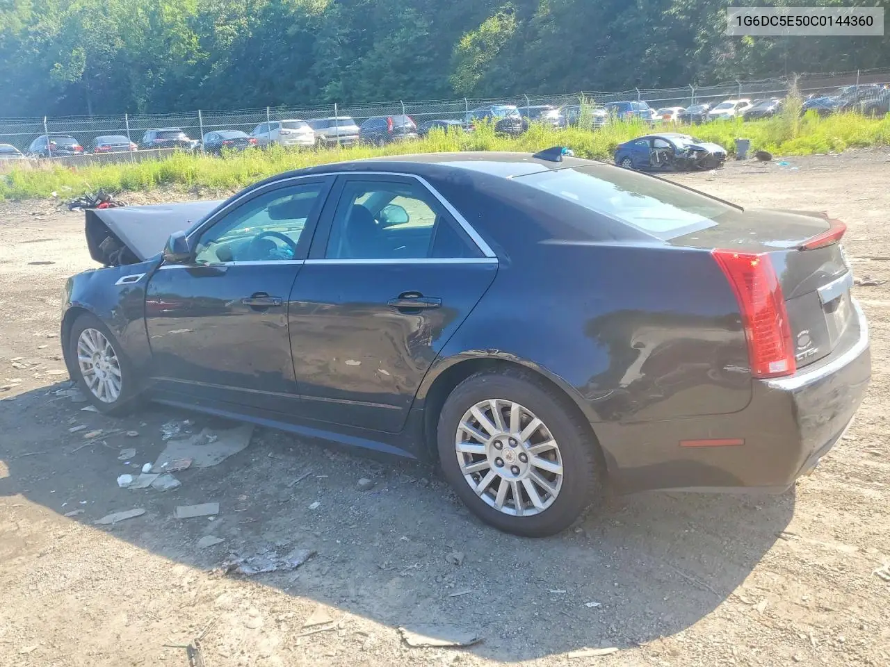 2012 Cadillac Cts VIN: 1G6DC5E50C0144360 Lot: 60924936