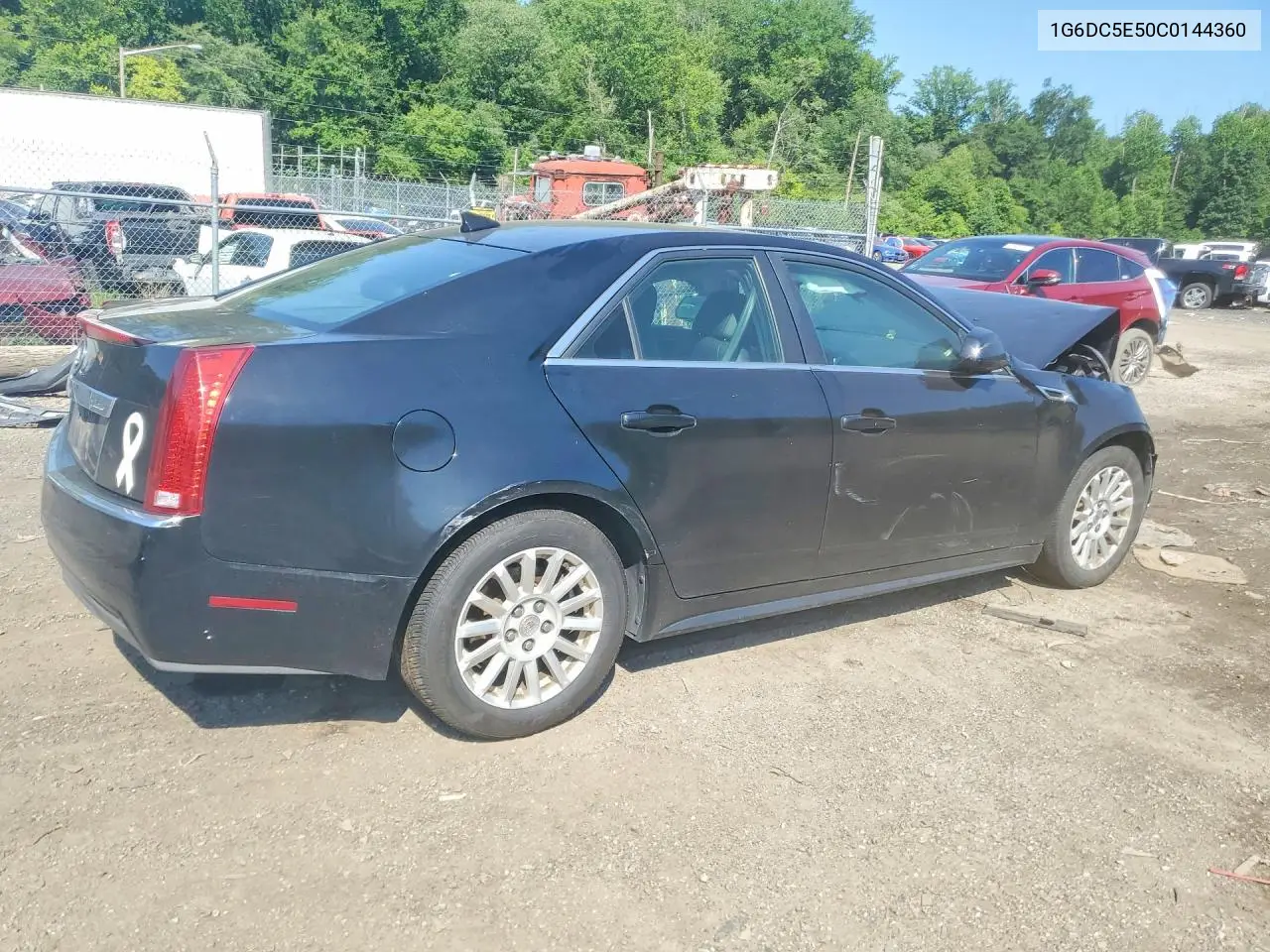 2012 Cadillac Cts VIN: 1G6DC5E50C0144360 Lot: 60924936
