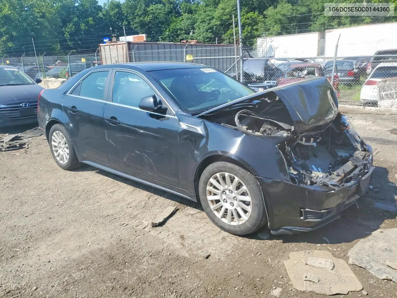 2012 Cadillac Cts VIN: 1G6DC5E50C0144360 Lot: 60924936