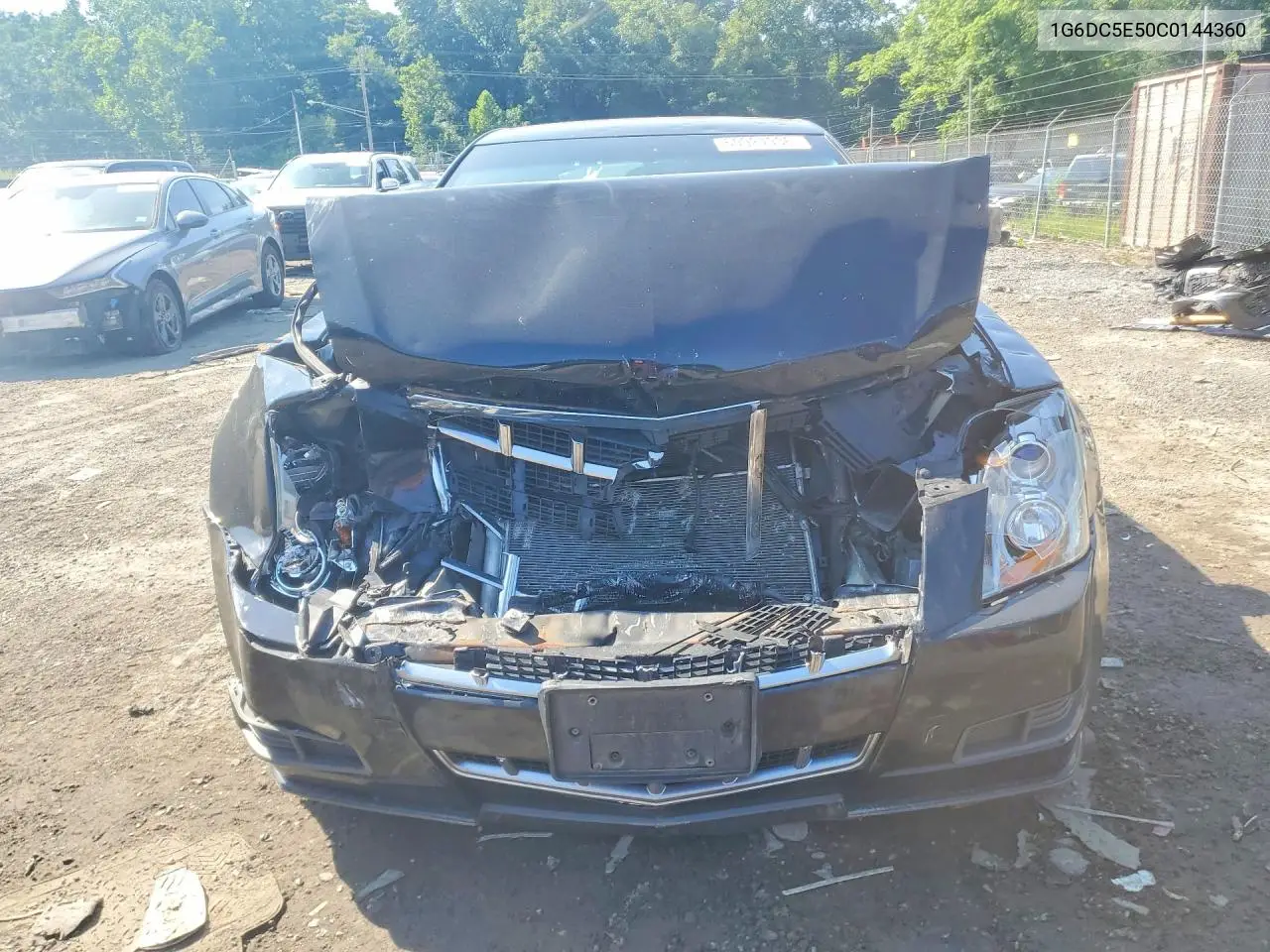 2012 Cadillac Cts VIN: 1G6DC5E50C0144360 Lot: 60924936