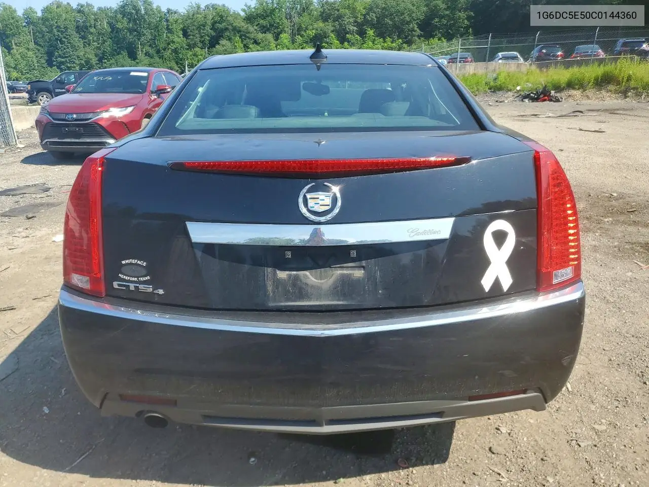 2012 Cadillac Cts VIN: 1G6DC5E50C0144360 Lot: 60924936