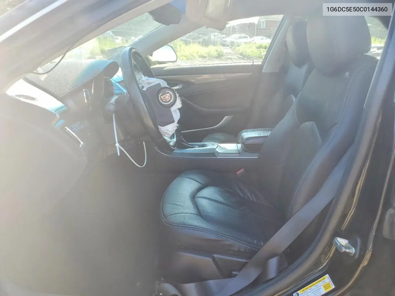 2012 Cadillac Cts VIN: 1G6DC5E50C0144360 Lot: 60924936