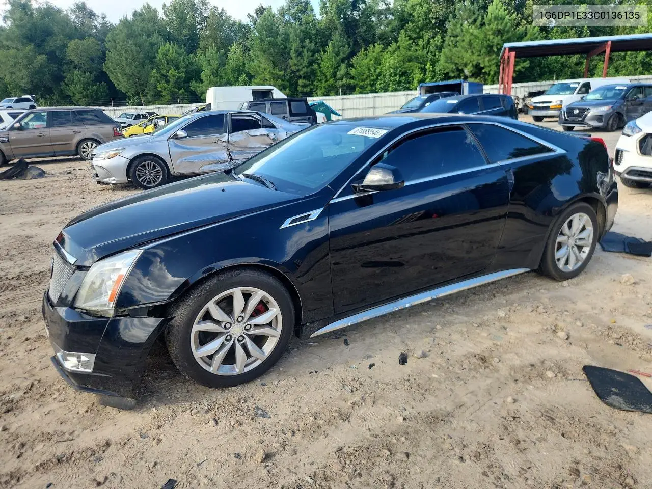 2012 Cadillac Cts Premium Collection VIN: 1G6DP1E33C0136135 Lot: 61089546