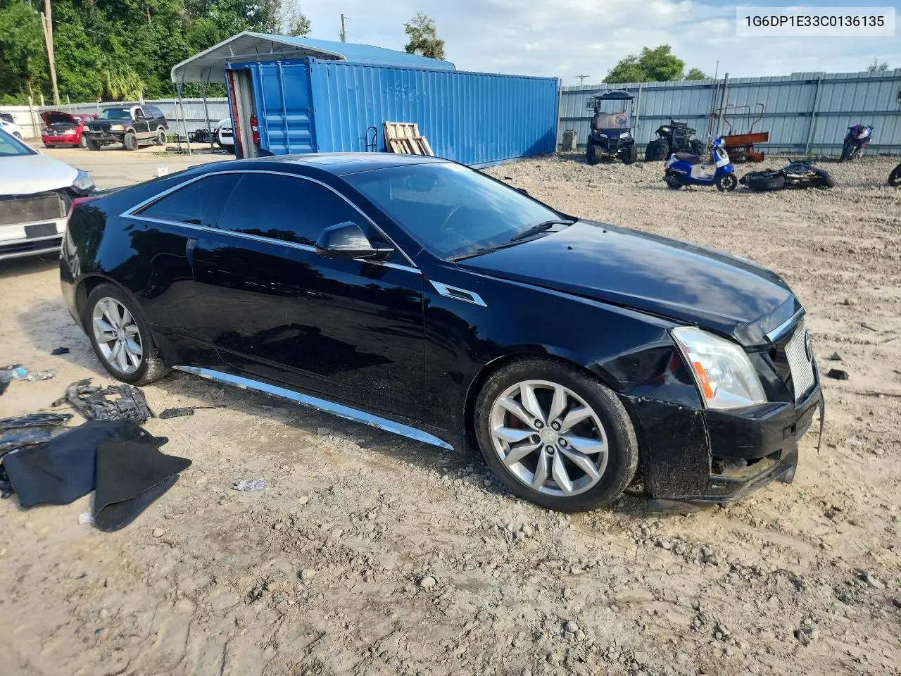 2012 Cadillac Cts Premium Collection VIN: 1G6DP1E33C0136135 Lot: 61089546