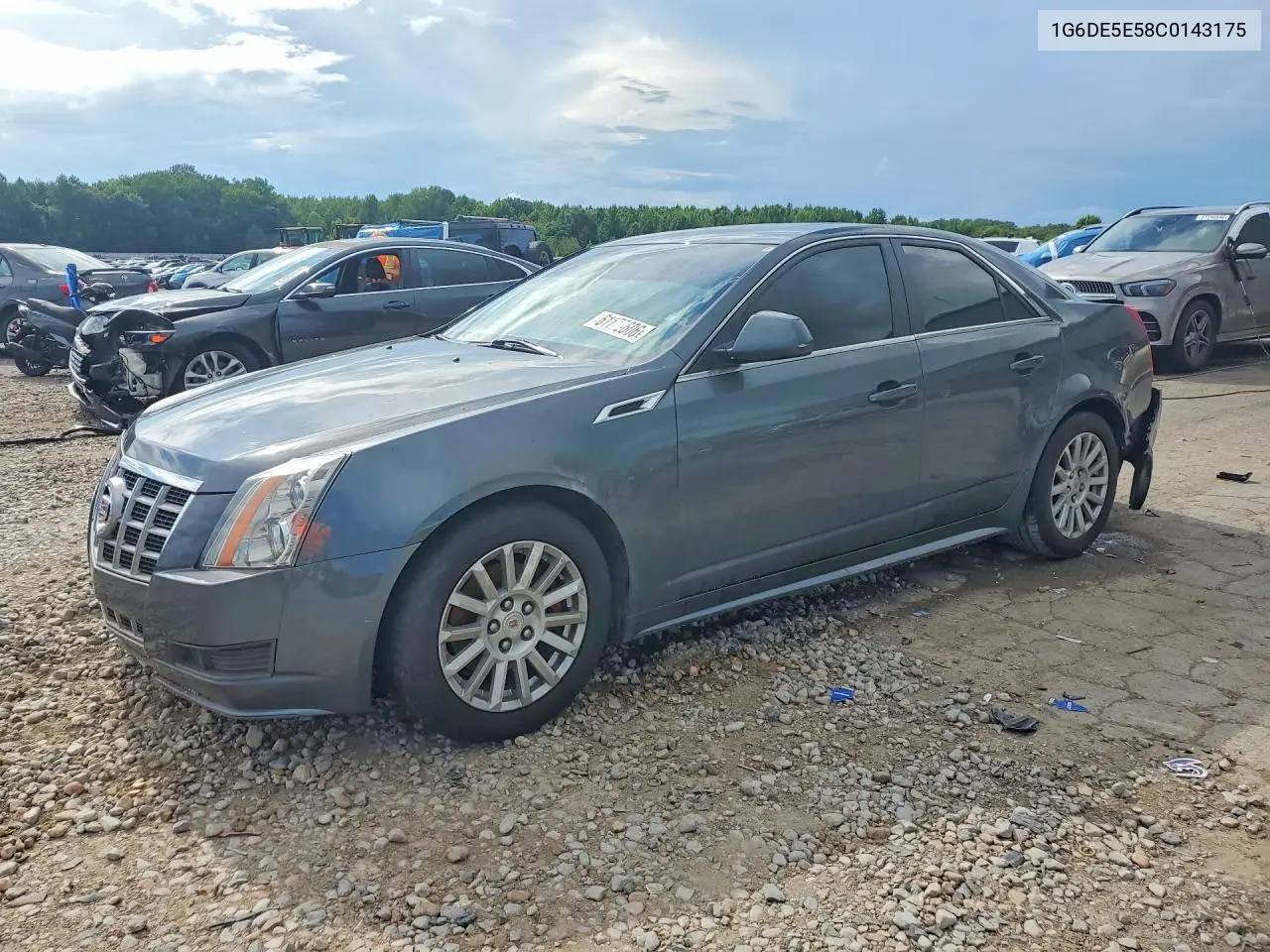 2012 Cadillac Cts Luxury Collection VIN: 1G6DE5E58C0143175 Lot: 61176606