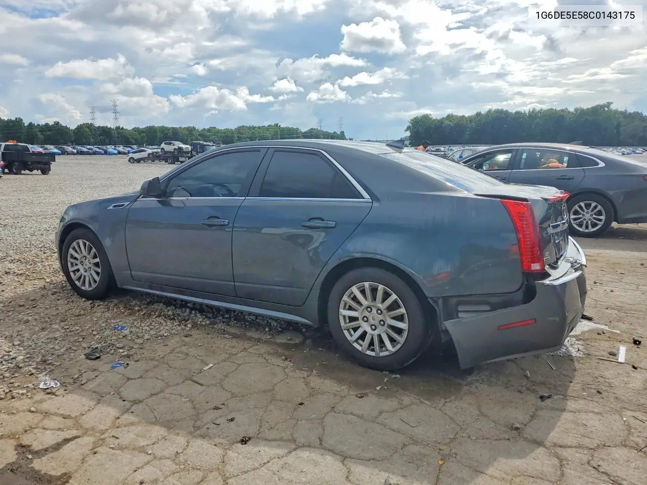2012 Cadillac Cts Luxury Collection VIN: 1G6DE5E58C0143175 Lot: 61176606