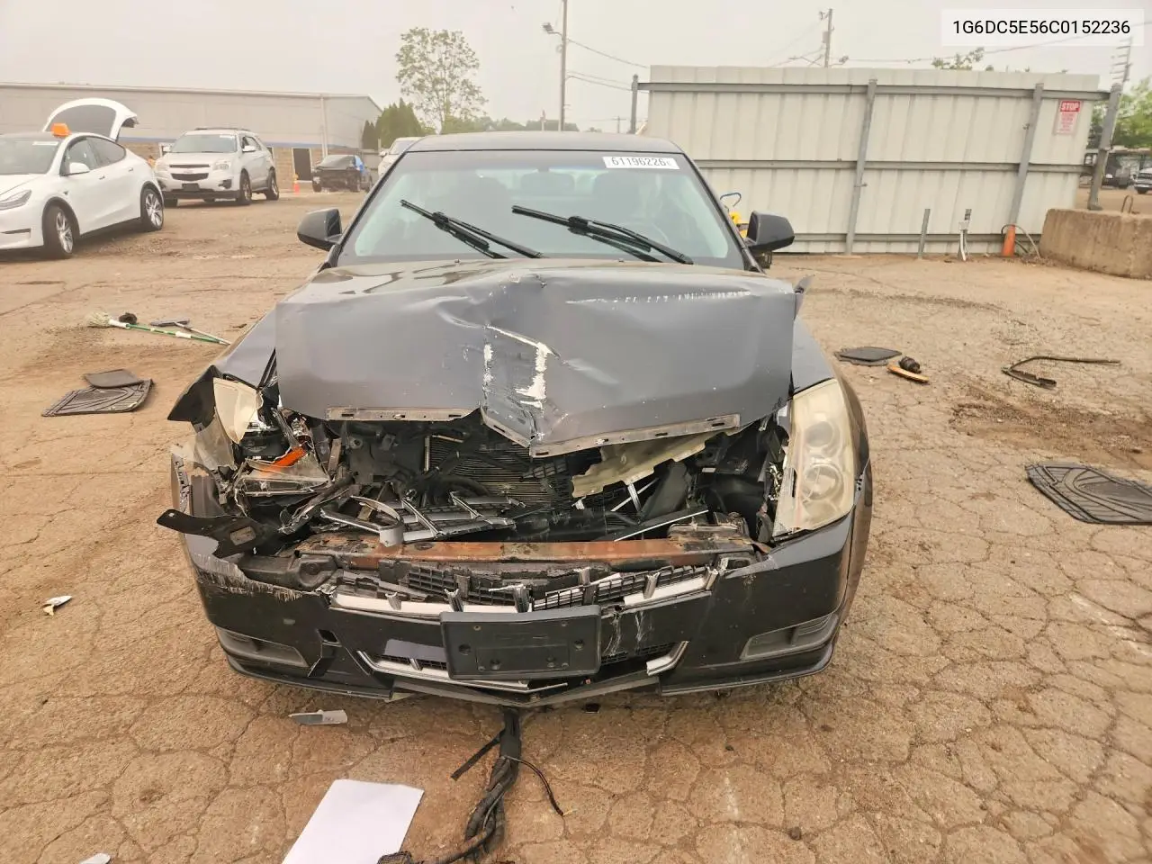 2012 Cadillac Cts VIN: 1G6DC5E56C0152236 Lot: 61196226
