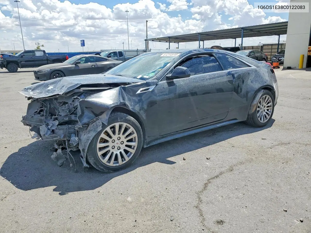 2012 Cadillac Cts Premium Collection VIN: 1G6DS1E38C0122083 Lot: 61214916