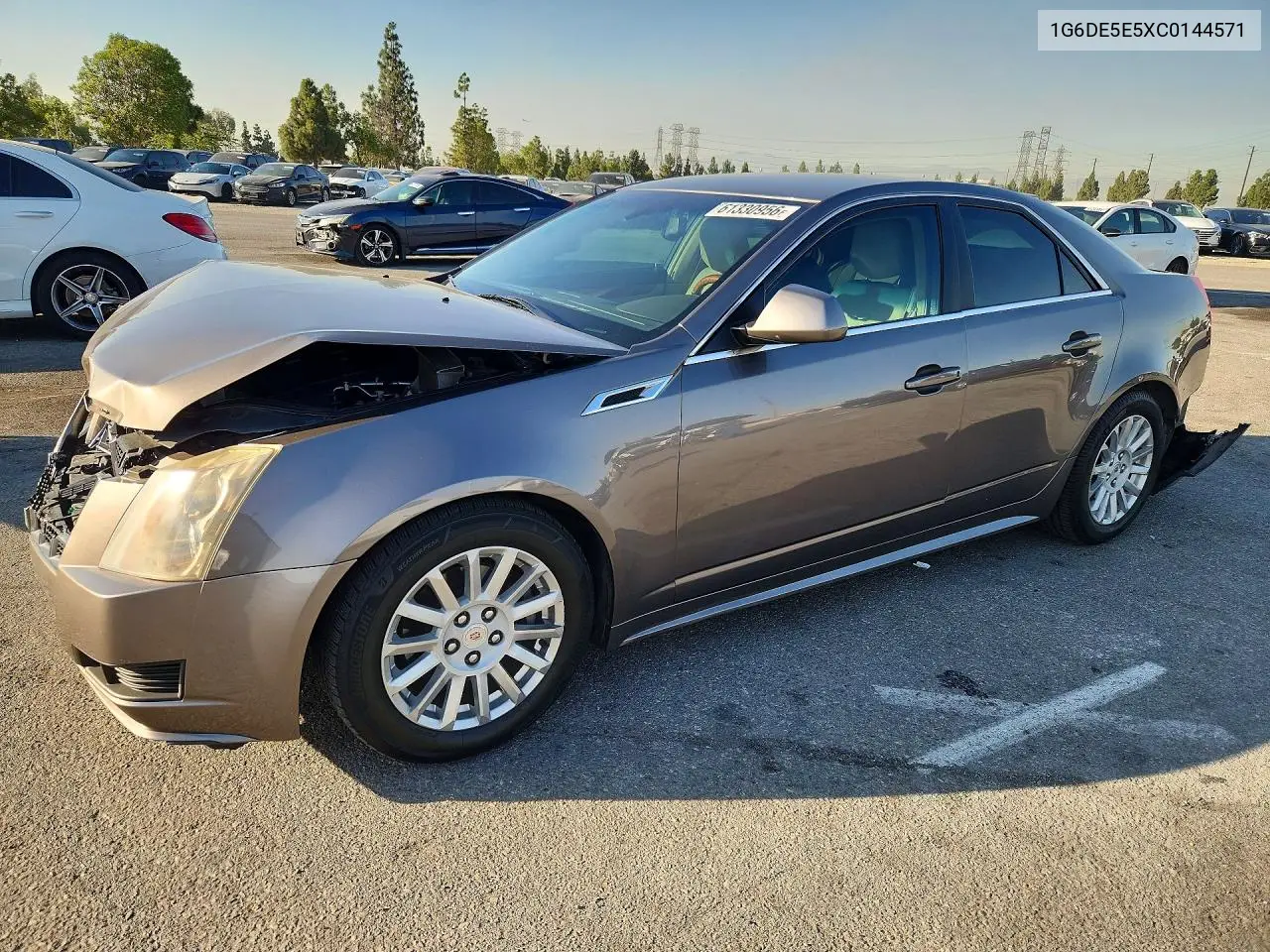 2012 Cadillac Cts Luxury Collection VIN: 1G6DE5E5XC0144571 Lot: 61330956
