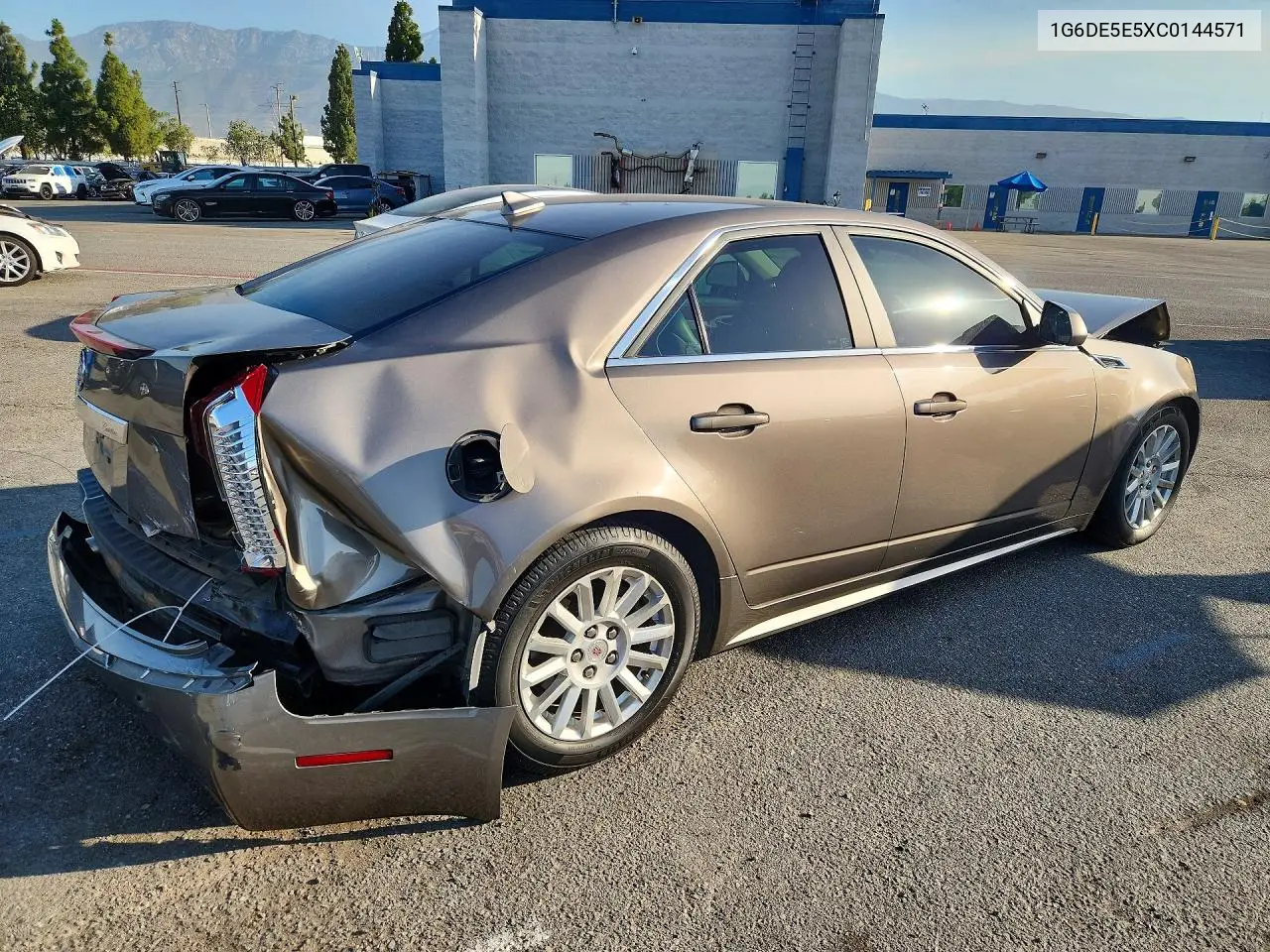 2012 Cadillac Cts Luxury Collection VIN: 1G6DE5E5XC0144571 Lot: 61330956
