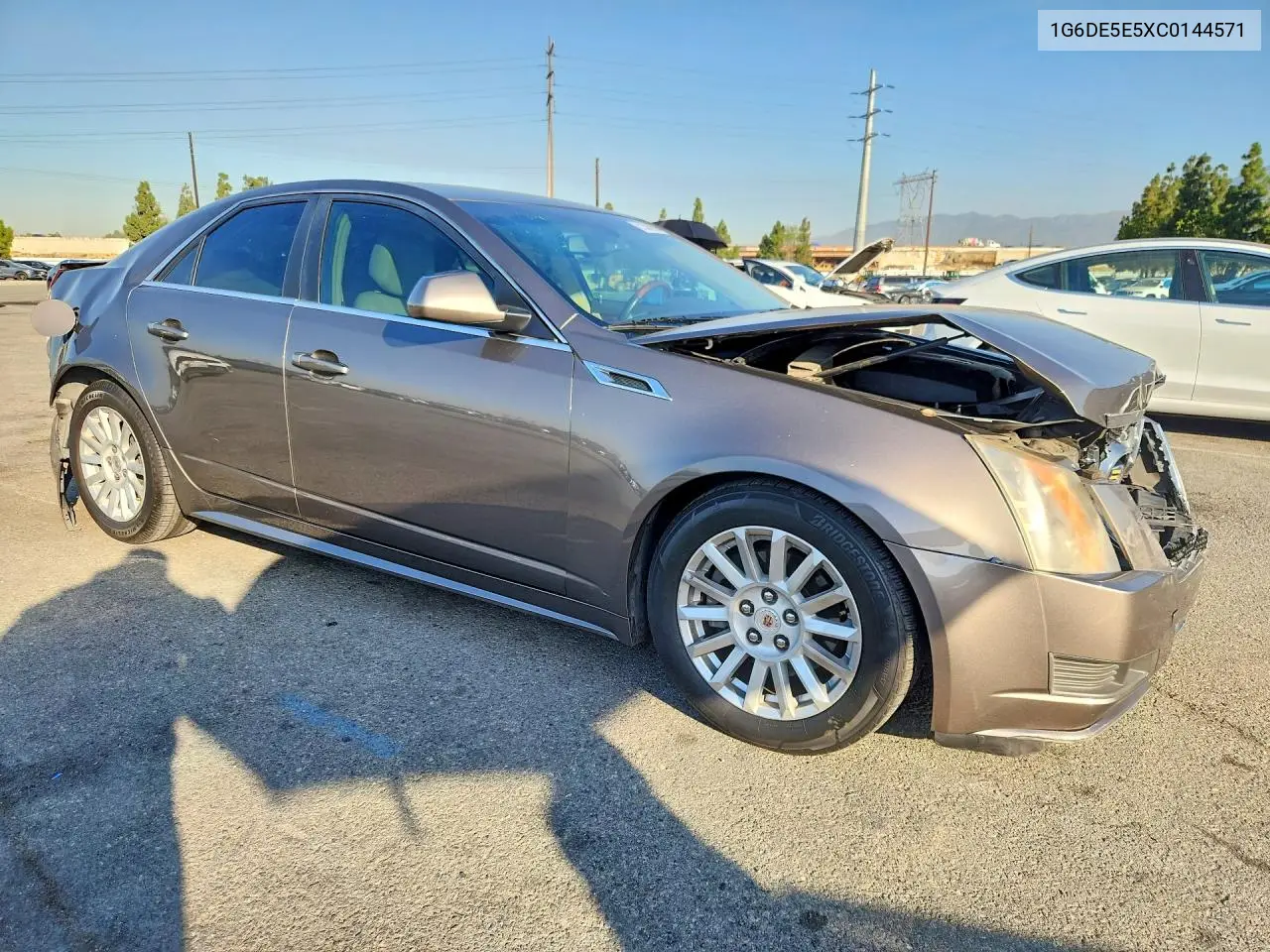 2012 Cadillac Cts Luxury Collection VIN: 1G6DE5E5XC0144571 Lot: 61330956