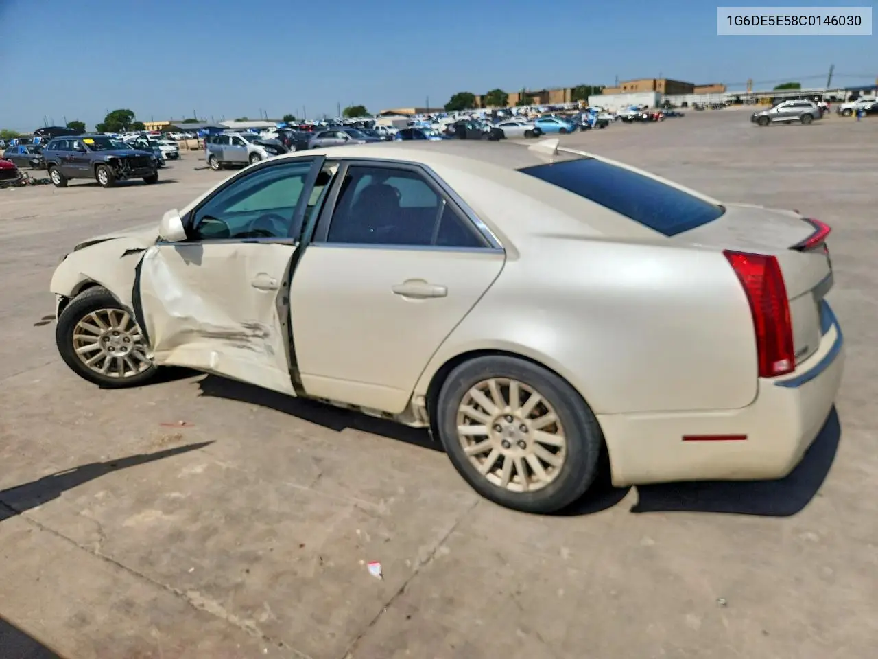 2012 Cadillac Cts Luxury Collection VIN: 1G6DE5E58C0146030 Lot: 61952476