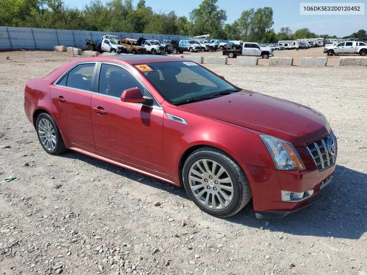 1G6DK5E32D0120452 2013 Cadillac Cts Performance Collection
