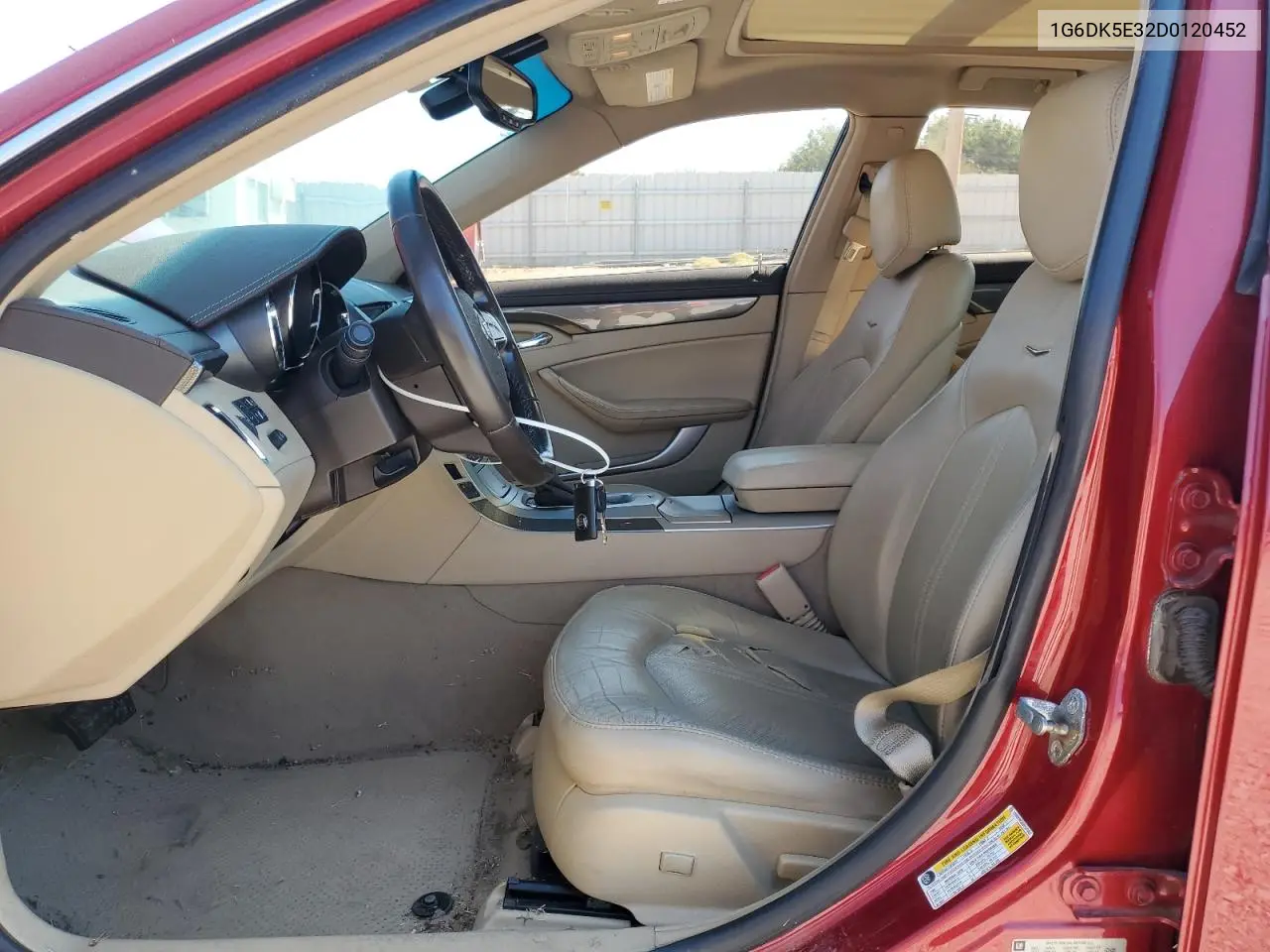 1G6DK5E32D0120452 2013 Cadillac Cts Performance Collection
