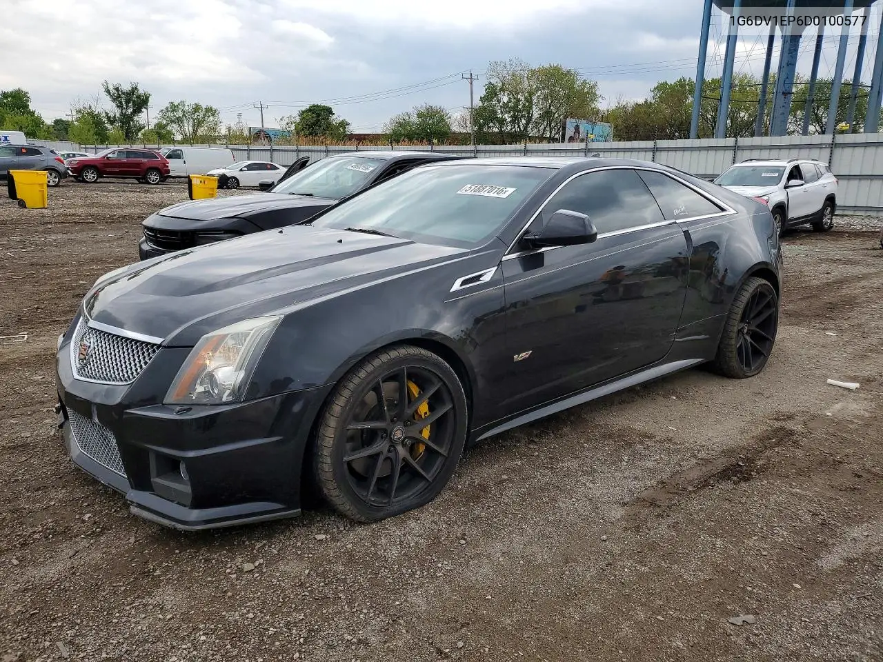 2013 Cadillac Cts-V VIN: 1G6DV1EP6D0100577 Lot: 51887016