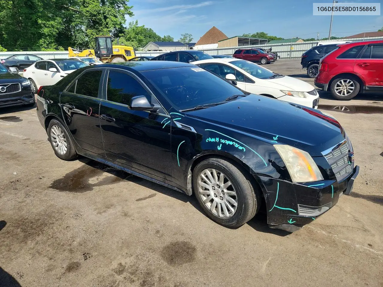2013 Cadillac Cts Luxury Collection VIN: 1G6DE5E58D0156865 Lot: 56875676