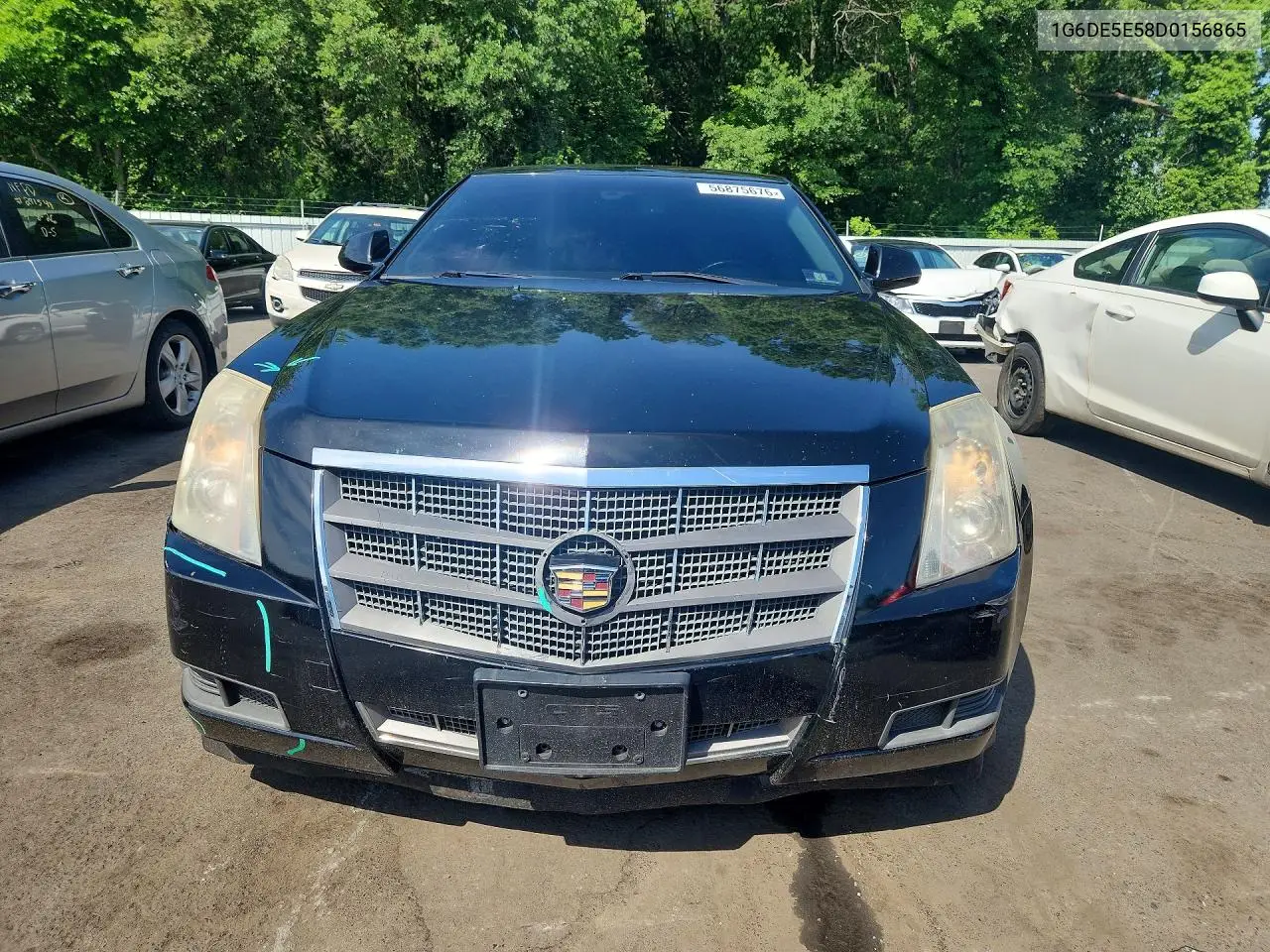 2013 Cadillac Cts Luxury Collection VIN: 1G6DE5E58D0156865 Lot: 56875676