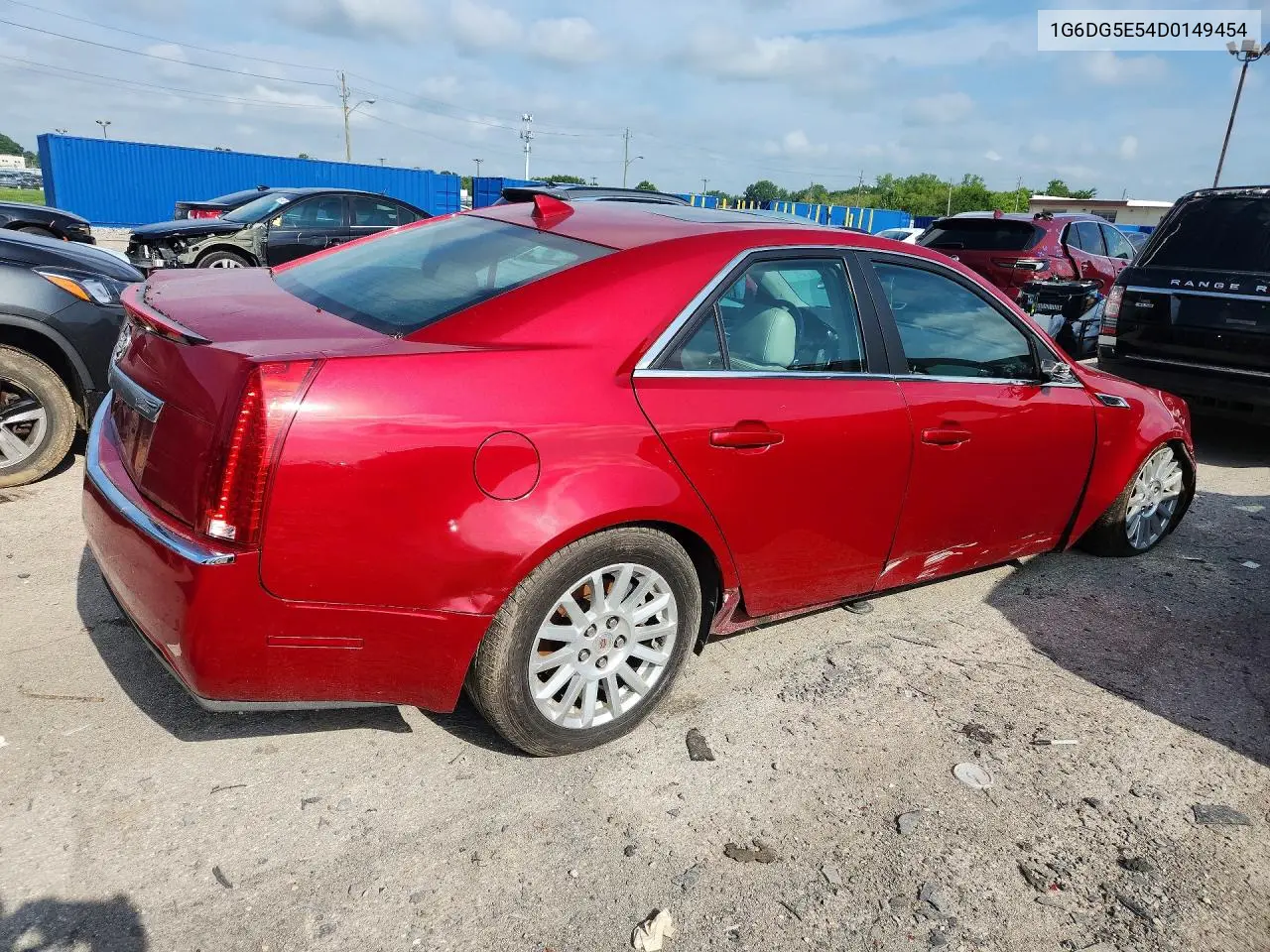 2013 Cadillac Cts Luxury Collection VIN: 1G6DG5E54D0149454 Lot: 58757836