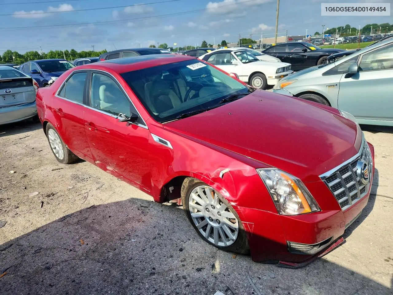 2013 Cadillac Cts Luxury Collection VIN: 1G6DG5E54D0149454 Lot: 58757836