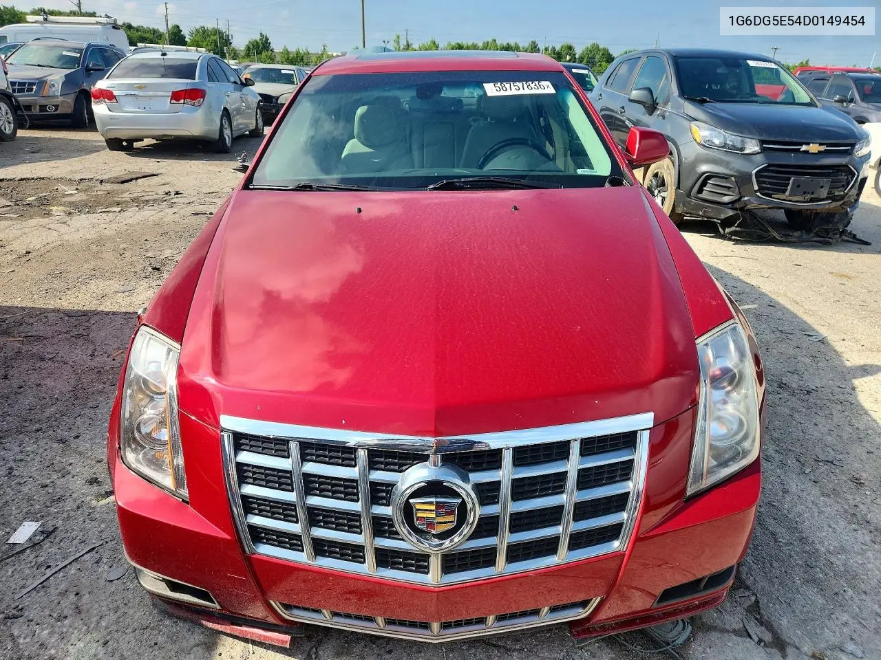 2013 Cadillac Cts Luxury Collection VIN: 1G6DG5E54D0149454 Lot: 58757836