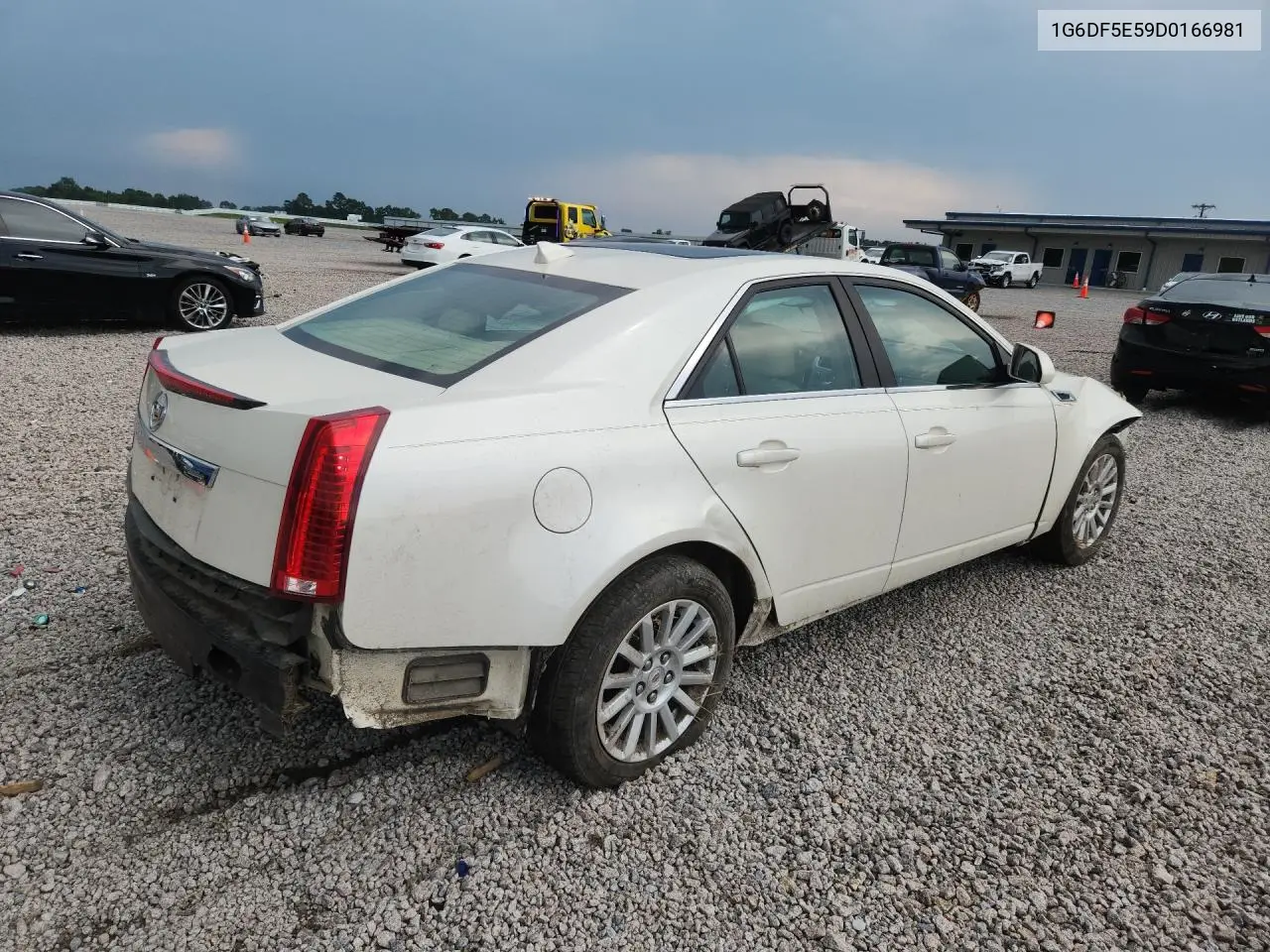 2013 Cadillac Cts Luxury Collection VIN: 1G6DF5E59D0166981 Lot: 59775566
