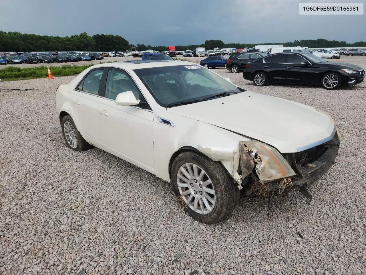 2013 Cadillac Cts Luxury Collection VIN: 1G6DF5E59D0166981 Lot: 59775566