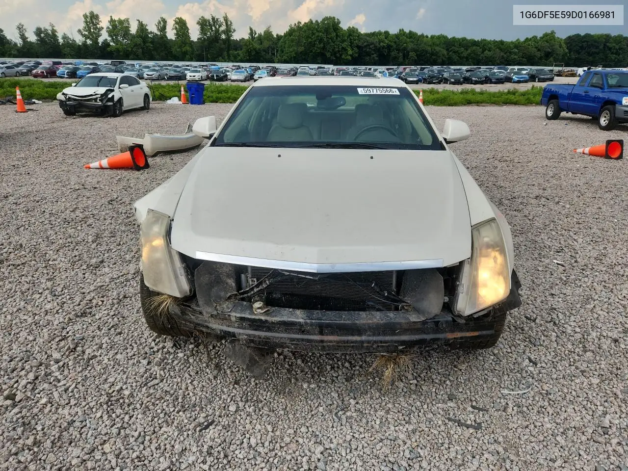 2013 Cadillac Cts Luxury Collection VIN: 1G6DF5E59D0166981 Lot: 59775566