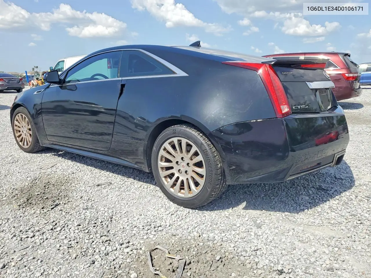 2013 Cadillac Cts Performance Collection VIN: 1G6DL1E34D0106171 Lot: 59919026