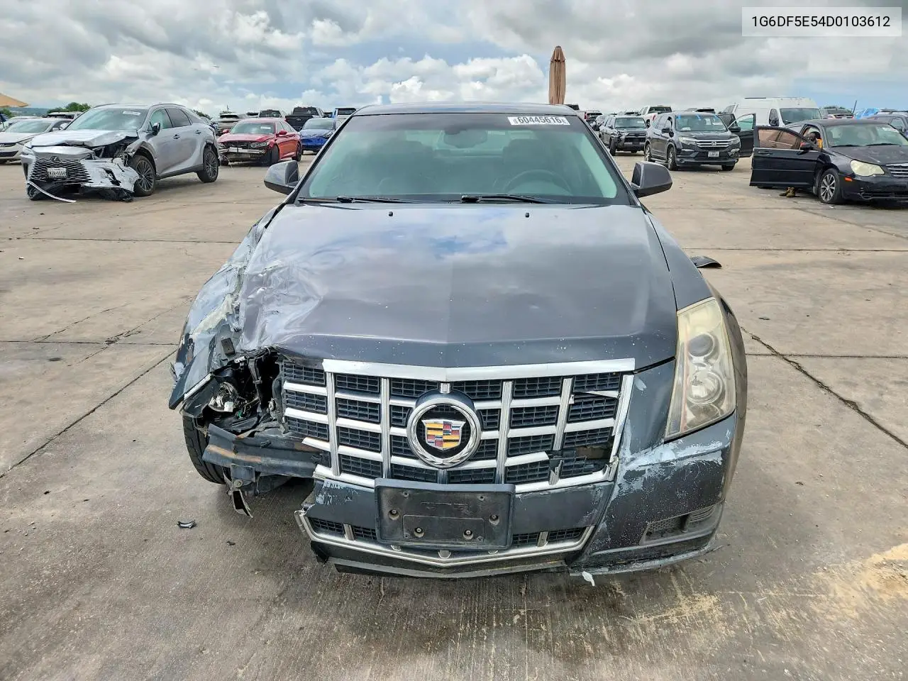 2013 Cadillac Cts Luxury Collection VIN: 1G6DF5E54D0103612 Lot: 60445616