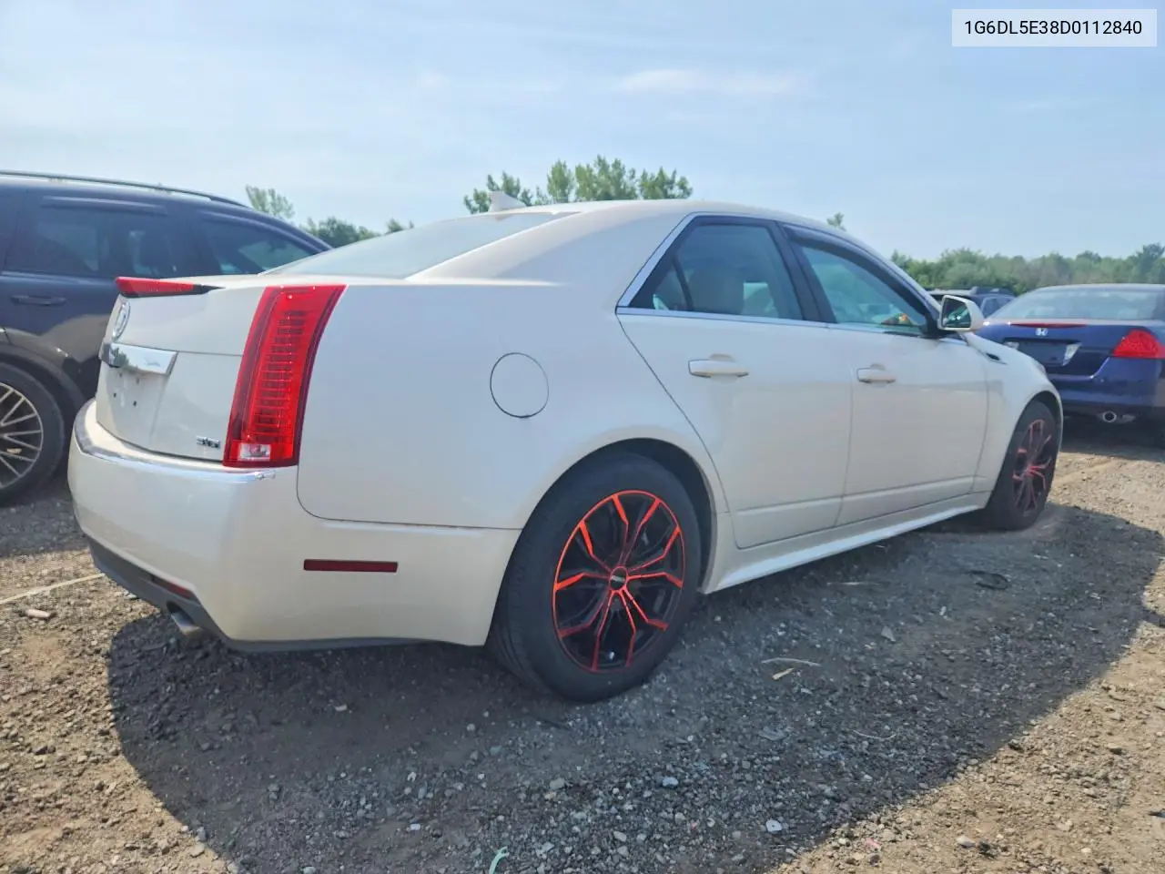 2013 Cadillac Cts Performance Collection VIN: 1G6DL5E38D0112840 Lot: 60656326