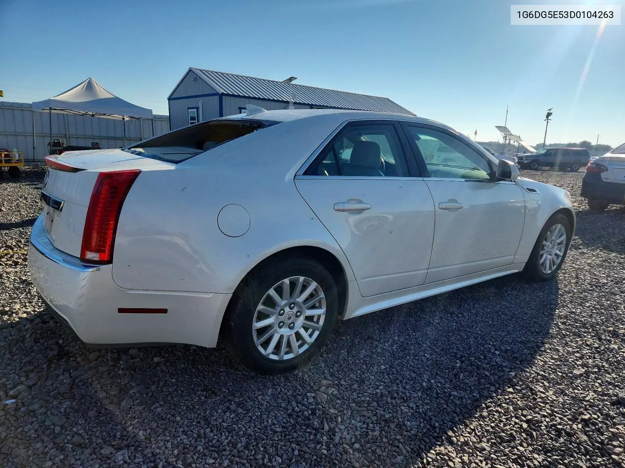 2013 Cadillac Cts Luxury Collection VIN: 1G6DG5E53D0104263 Lot: 60828116