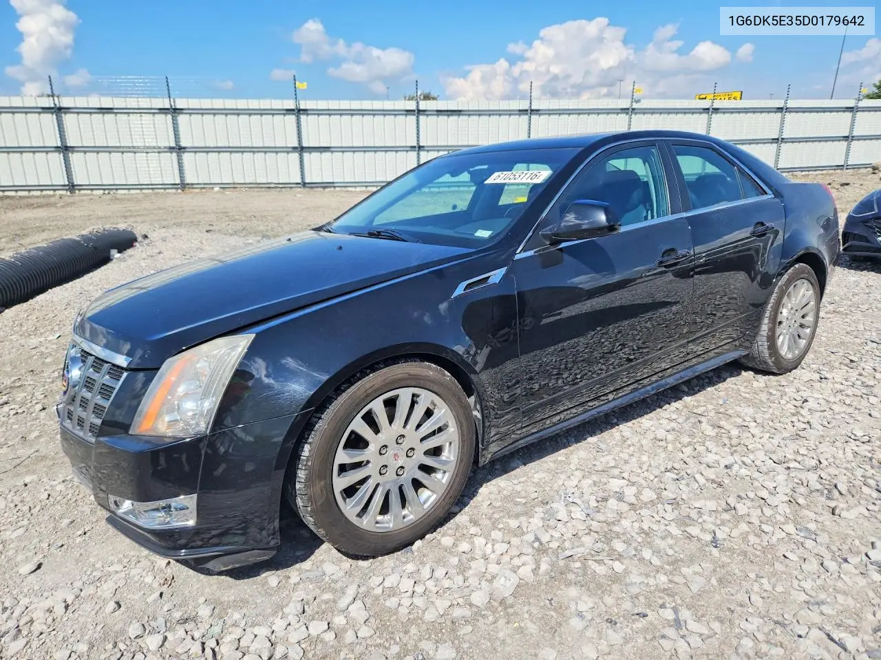 2013 Cadillac Cts Performance Collection VIN: 1G6DK5E35D0179642 Lot: 61053116