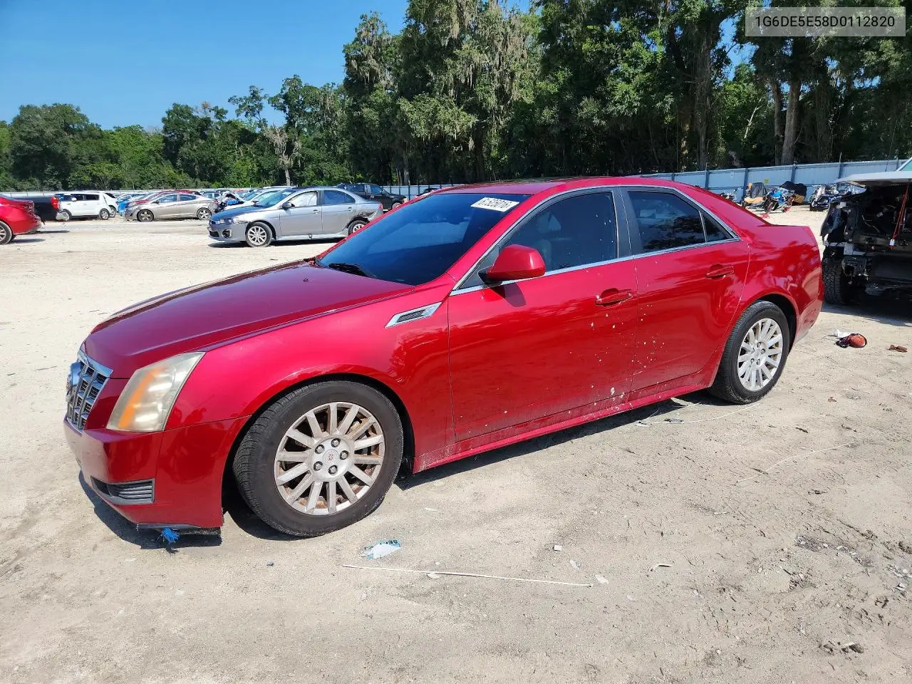 2013 Cadillac Cts Luxury Collection VIN: 1G6DE5E58D0112820 Lot: 61525016