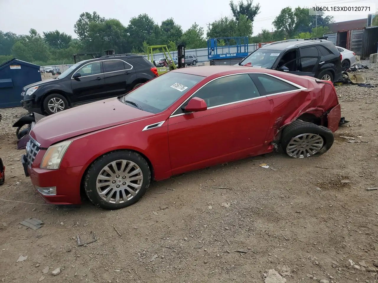 2013 Cadillac Cts Performance Collection VIN: 1G6DL1E3XD0120771 Lot: 61561176