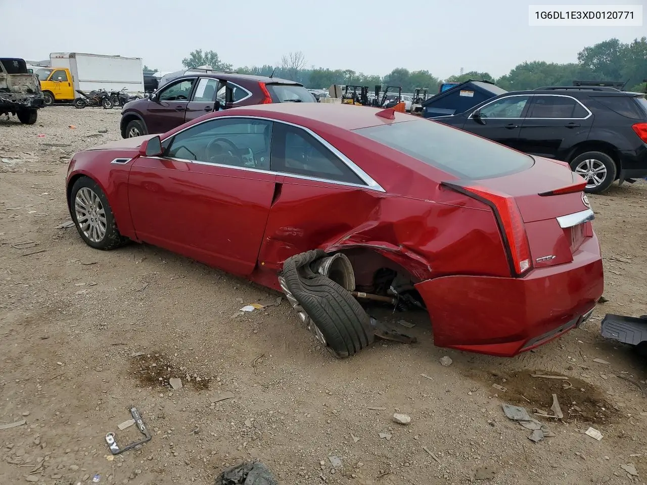 2013 Cadillac Cts Performance Collection VIN: 1G6DL1E3XD0120771 Lot: 61561176