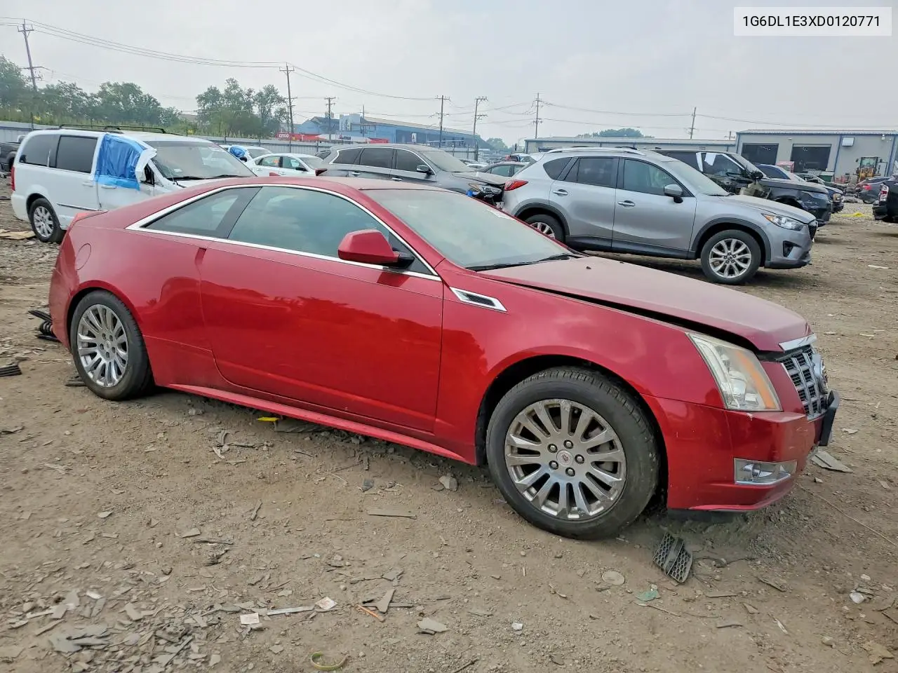 2013 Cadillac Cts Performance Collection VIN: 1G6DL1E3XD0120771 Lot: 61561176