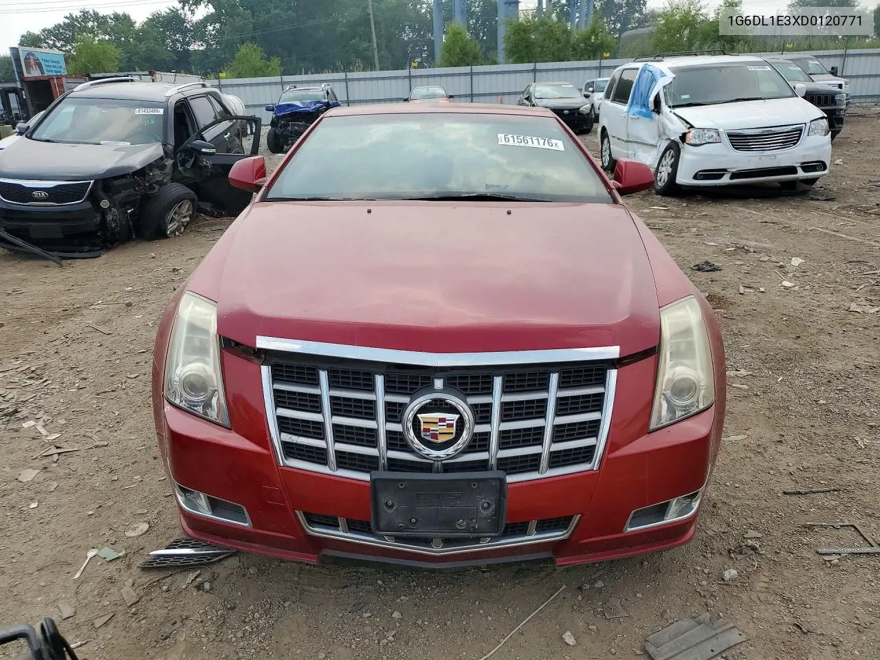2013 Cadillac Cts Performance Collection VIN: 1G6DL1E3XD0120771 Lot: 61561176