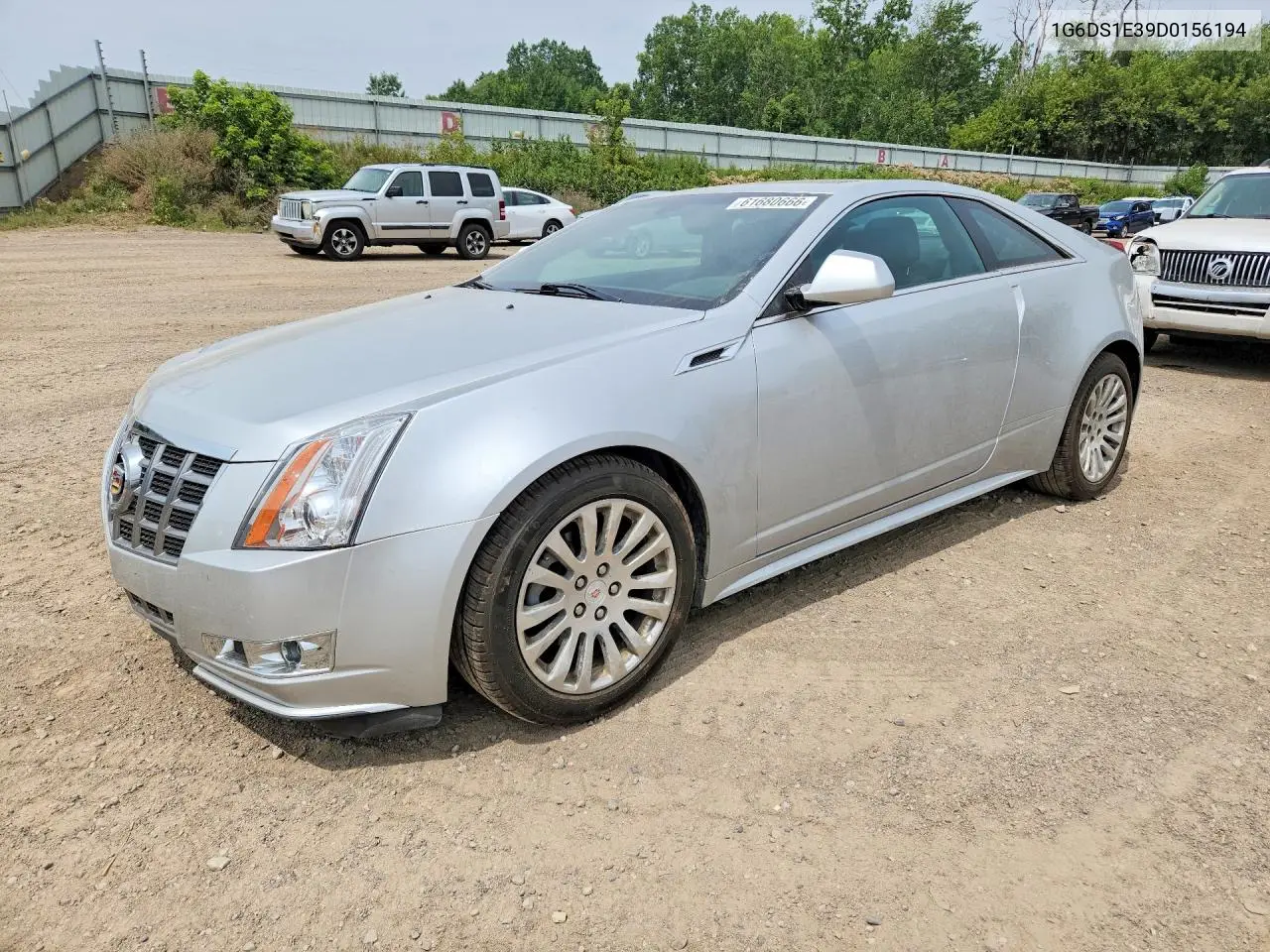 2013 Cadillac Cts Premium Collection VIN: 1G6DS1E39D0156194 Lot: 61680666