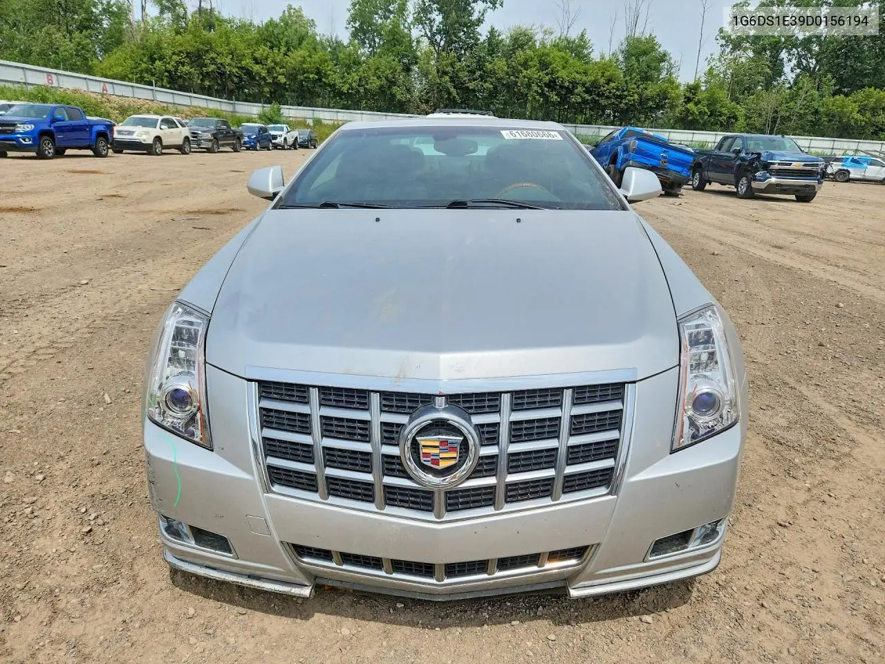 2013 Cadillac Cts Premium Collection VIN: 1G6DS1E39D0156194 Lot: 61680666