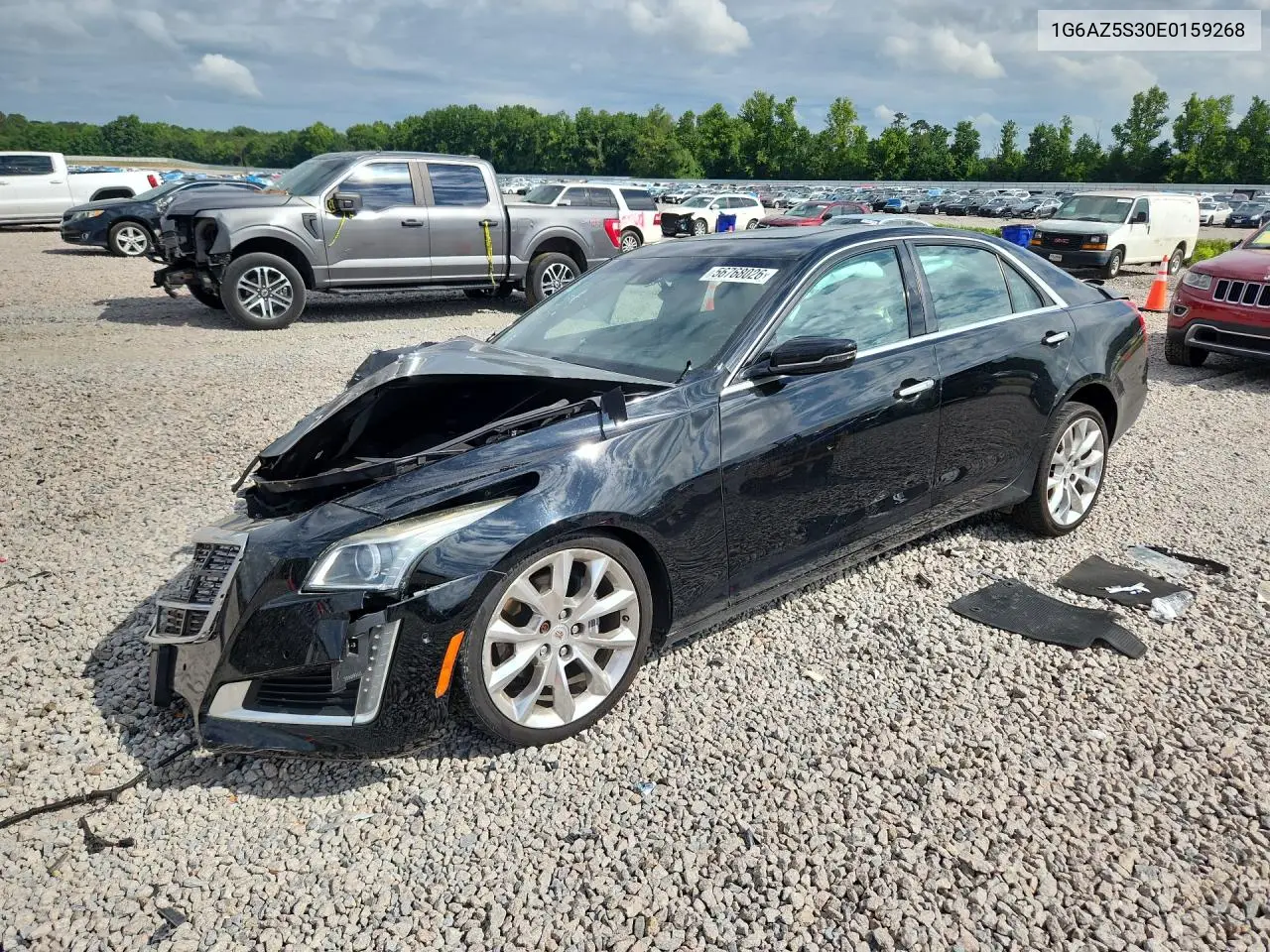 2014 Cadillac Cts Premium Collection VIN: 1G6AZ5S30E0159268 Lot: 56768026