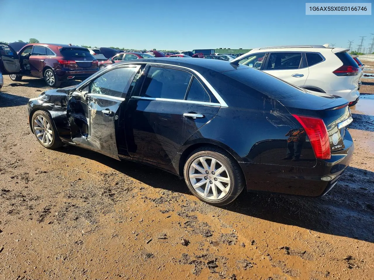 2014 Cadillac Cts Luxury Collection VIN: 1G6AX5SX0E0166746 Lot: 57003606