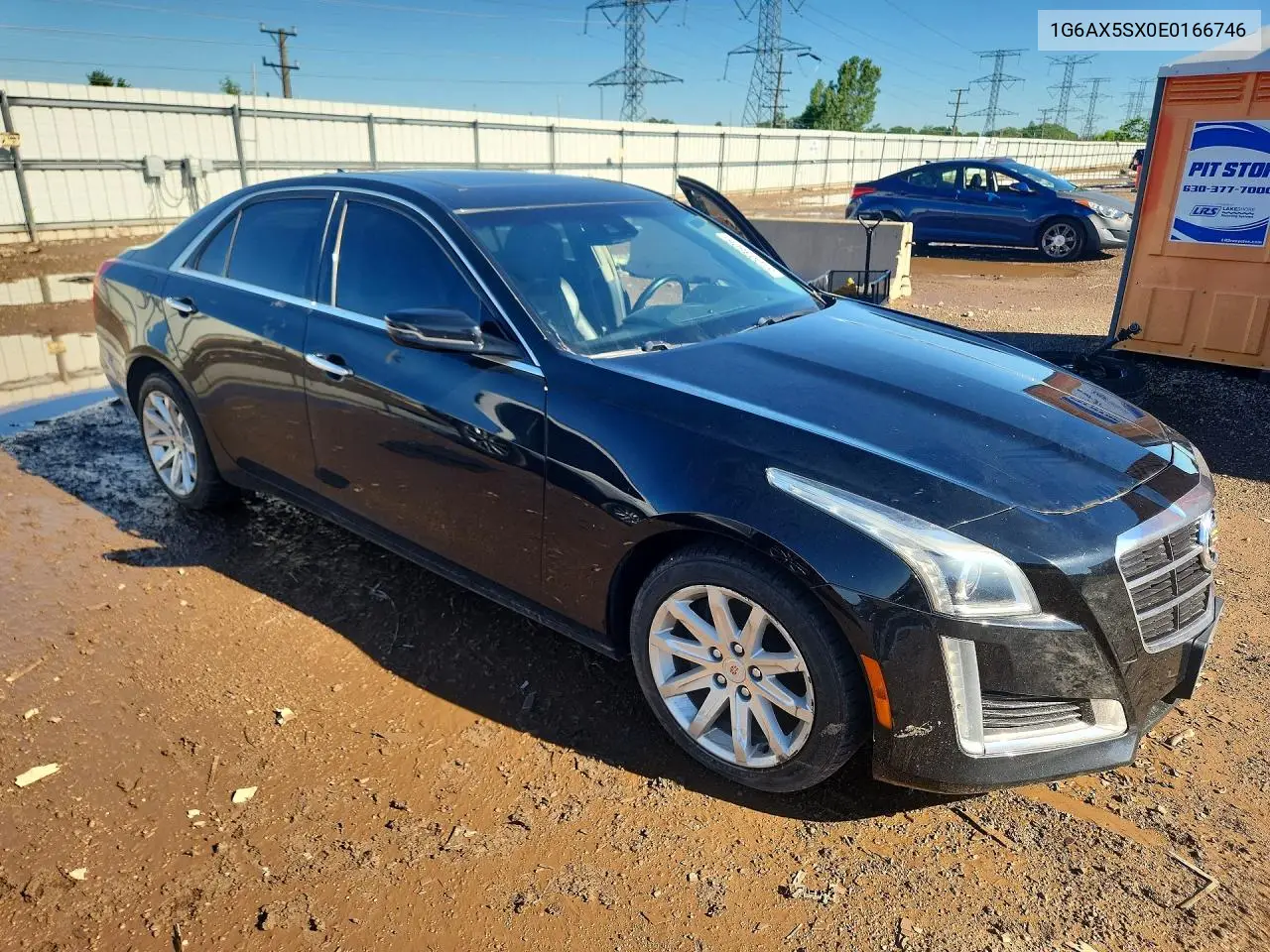 2014 Cadillac Cts Luxury Collection VIN: 1G6AX5SX0E0166746 Lot: 57003606