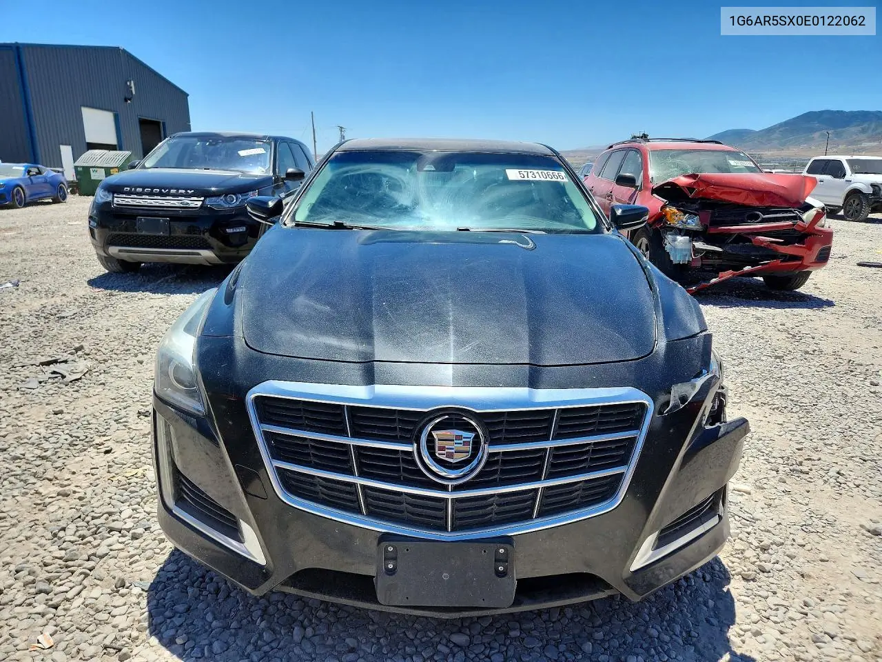 2014 Cadillac Cts Luxury Collection VIN: 1G6AR5SX0E0122062 Lot: 57310666
