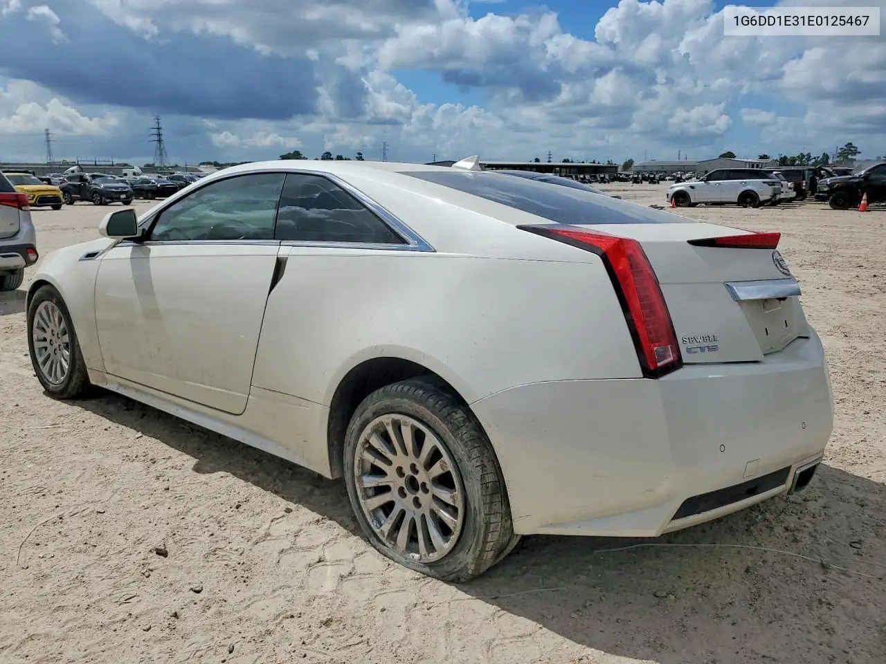 2014 Cadillac Cts Premium Collection VIN: 1G6DD1E31E0125467 Lot: 57355796