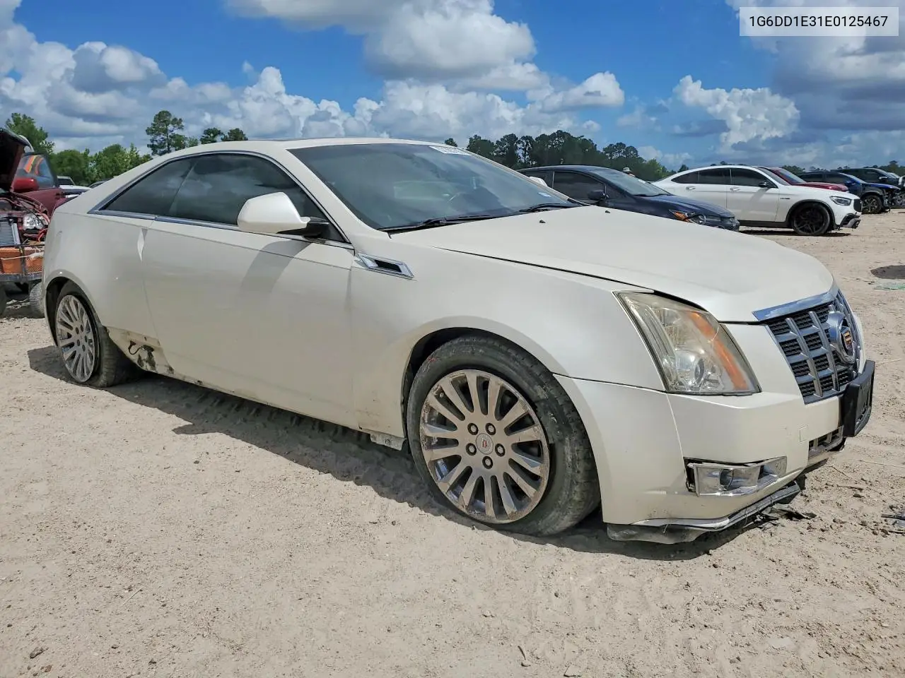 2014 Cadillac Cts Premium Collection VIN: 1G6DD1E31E0125467 Lot: 57355796