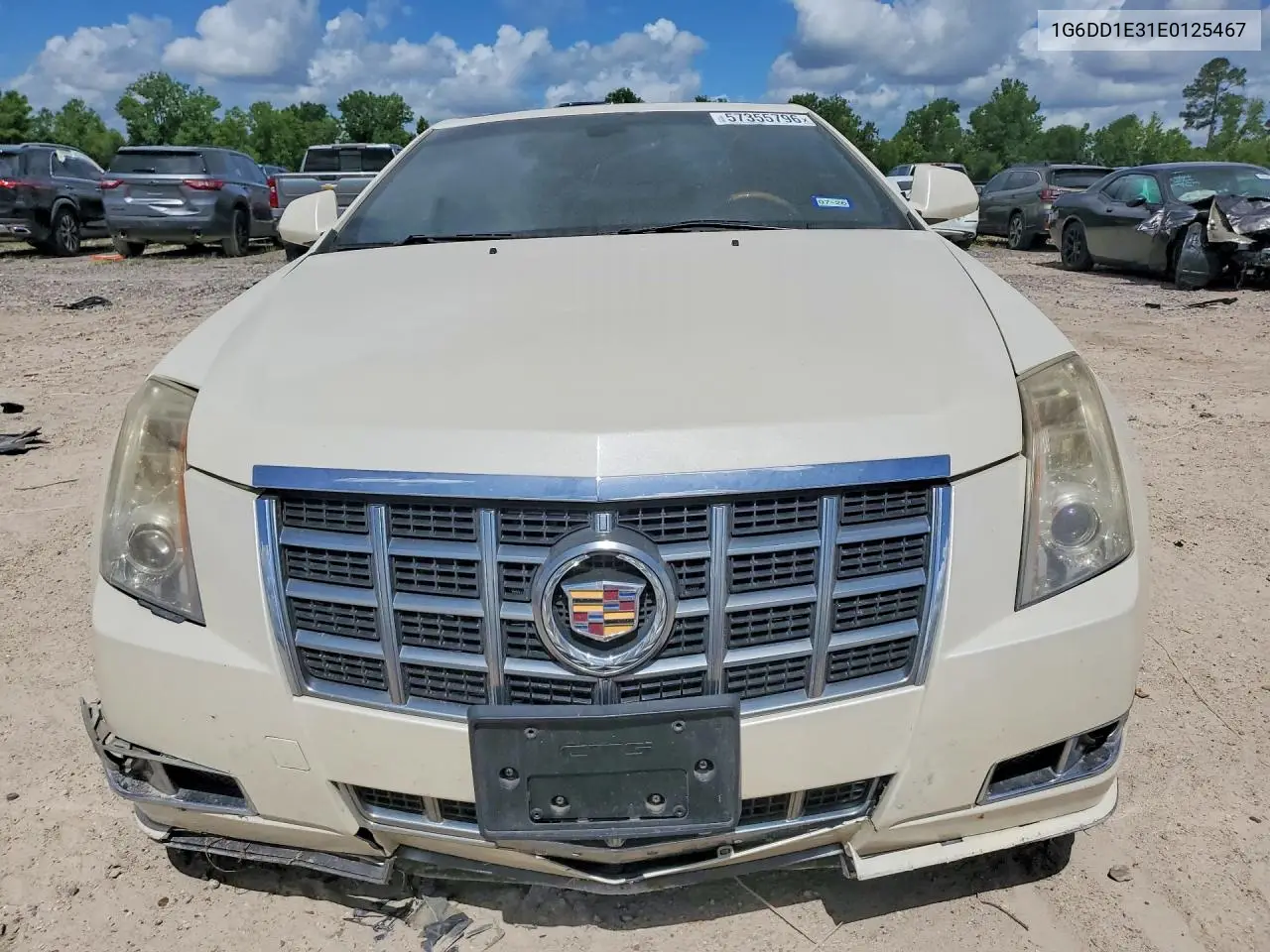 2014 Cadillac Cts Premium Collection VIN: 1G6DD1E31E0125467 Lot: 57355796