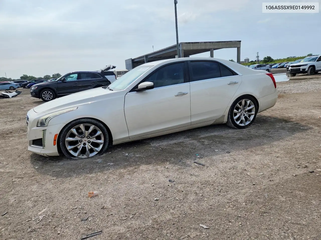 2014 Cadillac Cts Performance Collection VIN: 1G6AS5SX9E0149992 Lot: 57506166