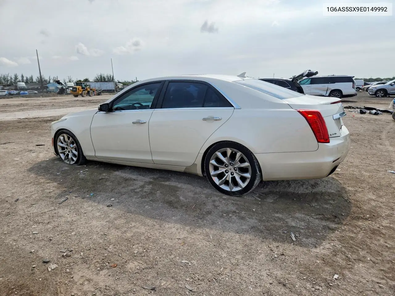 2014 Cadillac Cts Performance Collection VIN: 1G6AS5SX9E0149992 Lot: 57506166